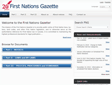 Tablet Screenshot of fng.ca